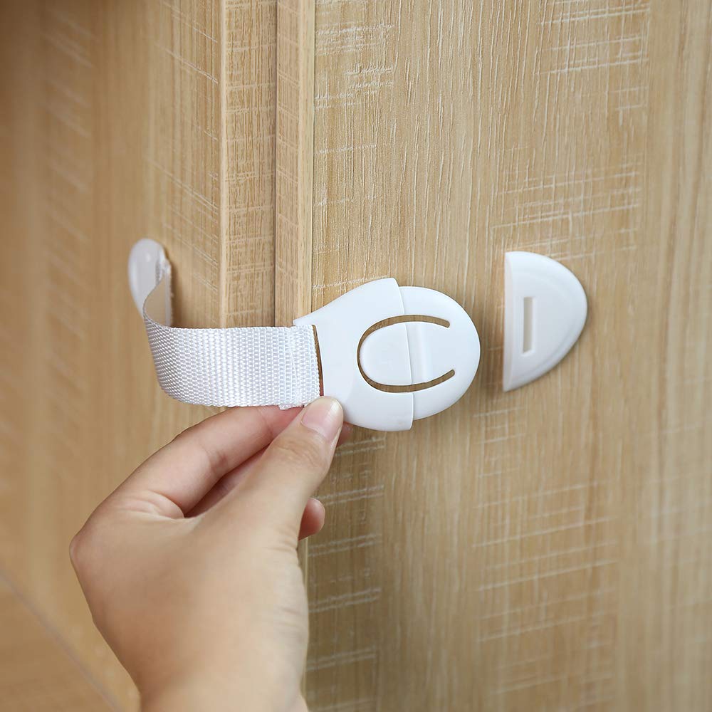 TUSUNNY 10Pcs/Lot Protection Against Children Locking Doors For Children's Safety Kids baby Safety lock