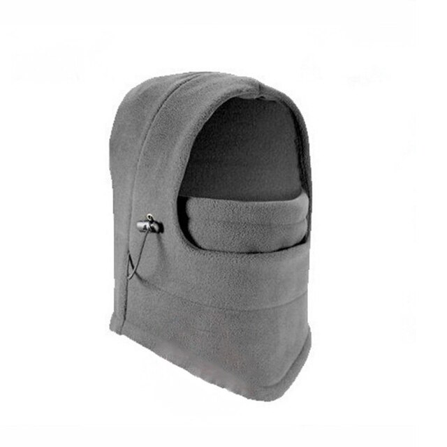 1 Piece of Washable Mask Solid Color Windproof Seamless Outdoor Cycling Warm and Breathable Mask: Light gray - 1Pcs