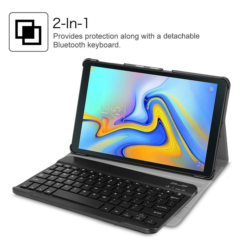 Wireless Keyboard Case Voor Samsung Galaxy Tab Een 8.0 Inch T290 T295 SM-290 SM-295 Bluetooth Toetsenbord Cover Lederen Tablet Case