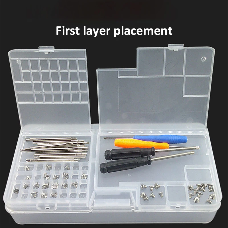 Transparent Components Storage Box Multipurpose Re... – Grandado
