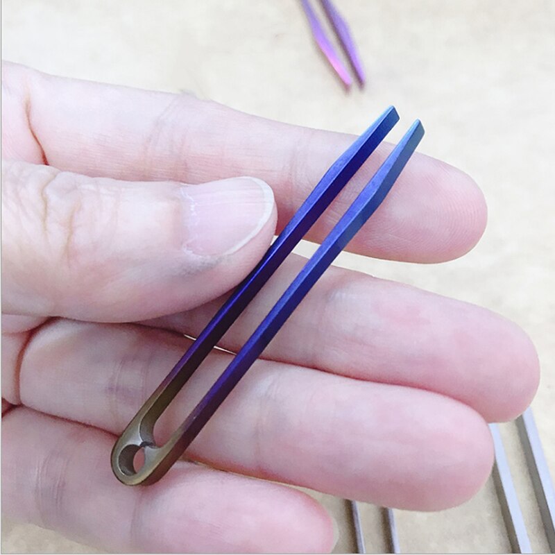 Titanium Gear Clamp Pick Up Clamping Pocket Multi Gadget Multipurpose Travel Clip Mini Tool Camp Hike Outdoor