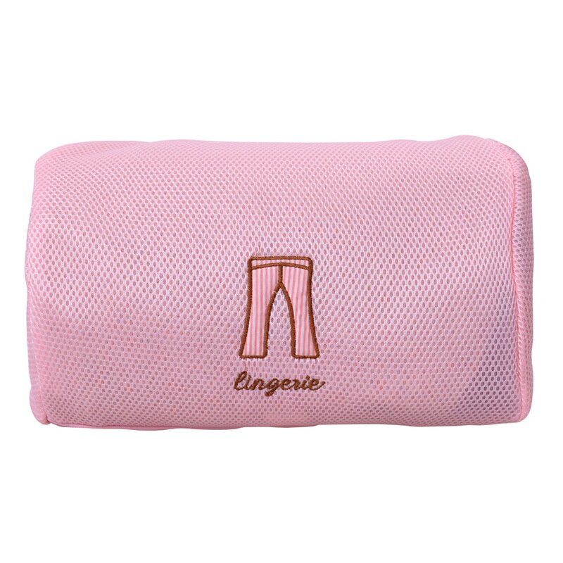 Sac à linge zippé en nylon pliable pour machine à laver, sac à linge pliable pour soutien-gorge, chaussettes, sous-vêtements, filet de lavage: 32 x 25cm 1pc