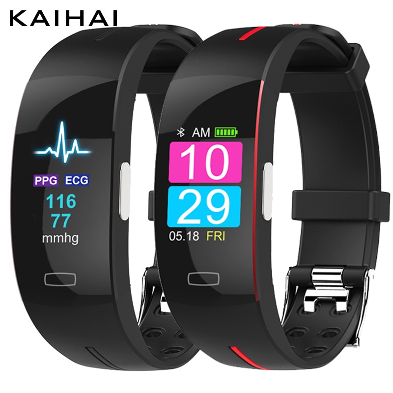 KAIHAI ECG PPG smart band bracelet electrocardiograph heart rate monitor blood pressure Heart rate activity tracker smartband