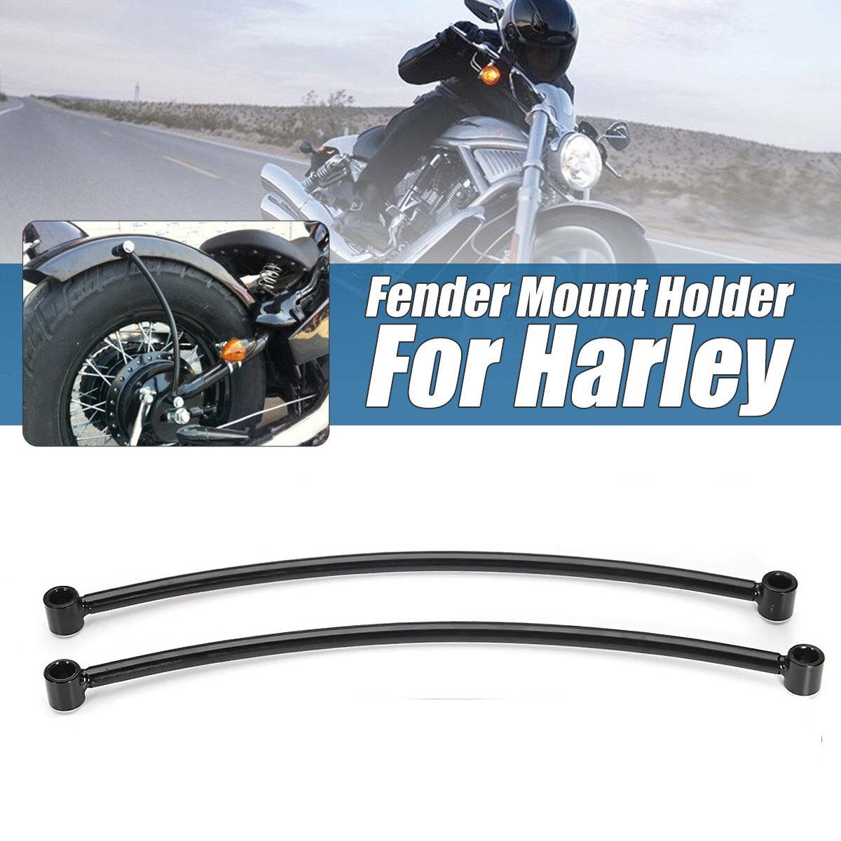 Cruiser bakskjerm svart skinne støttebrakettfesteholder bobber free ship merke