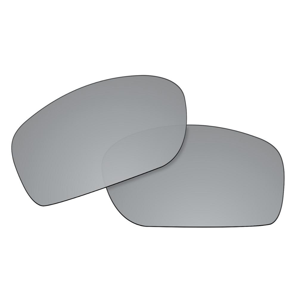 OOWLIT Gepolariseerde Vervanging Lenzen van Zilveren Spiegel voor-Oakley Fives Squared Zonnebril