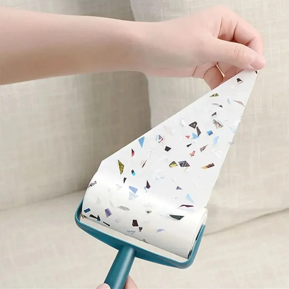 Herramienta de limpieza del hogar, utensilio para eliminar el pelo de mascotas, cepillo de limpieza de ropa, rollo de papel en forma de lágrima, rodillo adhesivo, maquinilla de afeitar de felpa, 1 ud.