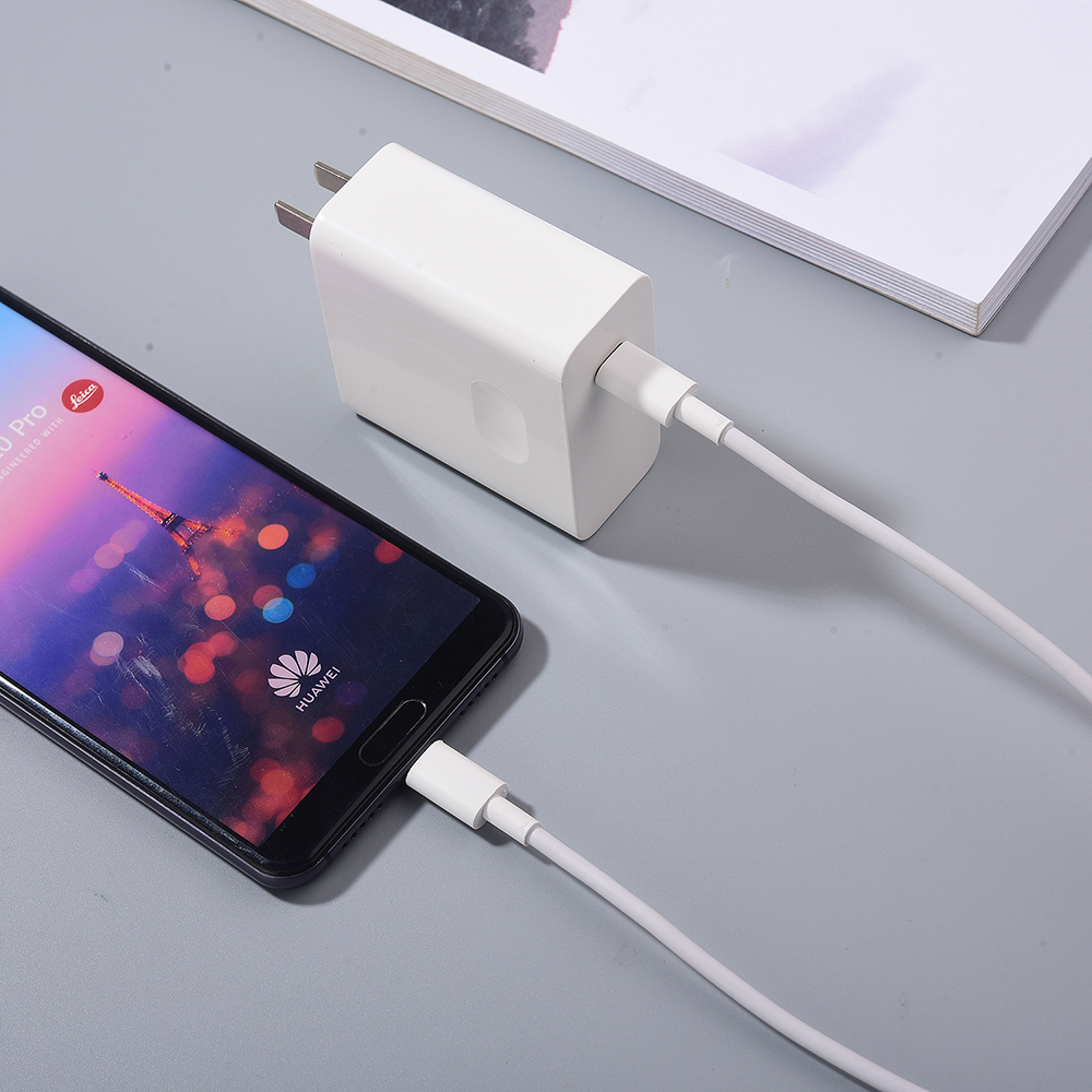 Huawei MateBook D16 X Pro D14 D15 15s 16s Original 65W chargeur PD Super rapide prise ue/US USB C adaptateur d'alimentation 1.8M 3.3A câble PD: KR