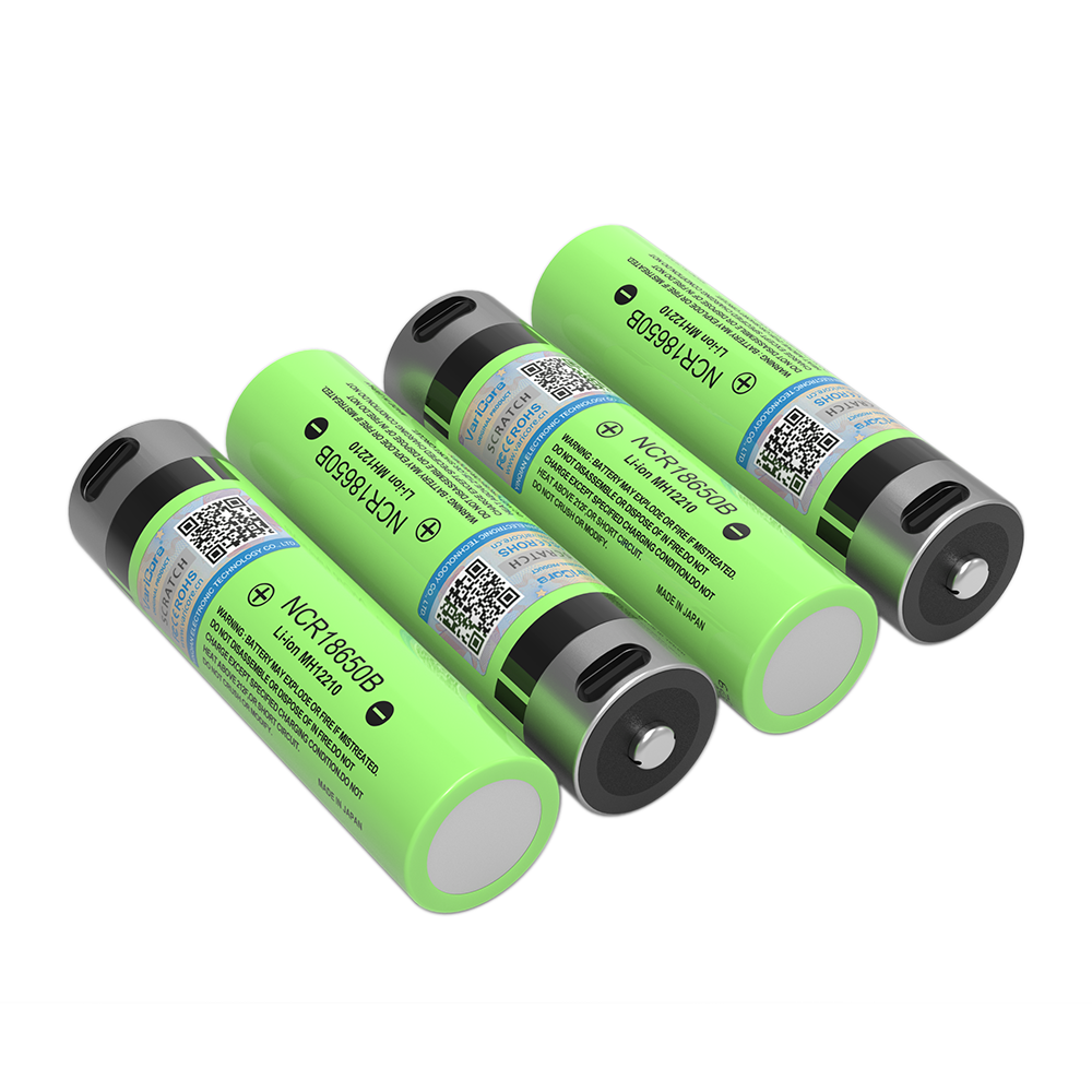 VariCore 3.7v 18650 3400Mah Lithium Battery TYPE-C portable Rechargeable batteries NCR18650B for Home Remote Control Flashlight