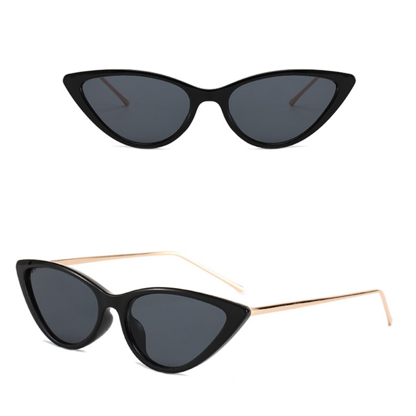Dames Cat Eye Zonnebril Vissen Glazen Vrouwen Mode Kleine Frame Zonnebril Voor Vrouwelijke Trend Zonnebril Vrouwen