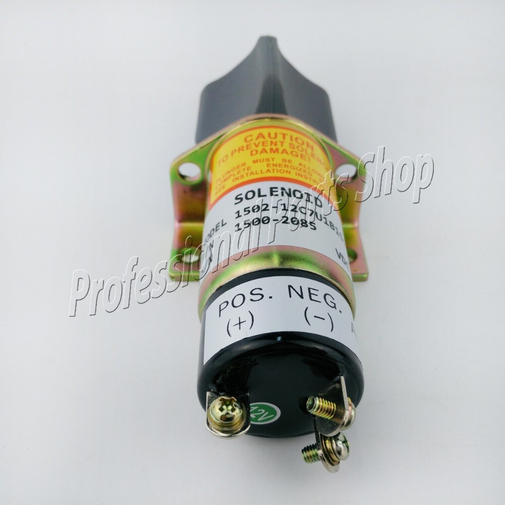 3 Terminals, 12v Flameout Solenoid Valve 1502-12C7U1B1S1A, 1500-2085