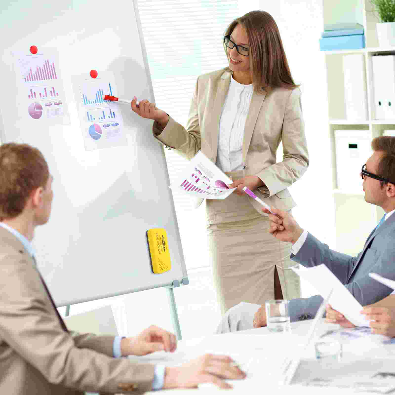 1 Set Magnetic Whiteboard Kit Whiteboard Pens Whiteboard Pin Whiteboard Hook magnetic whiteboard kits