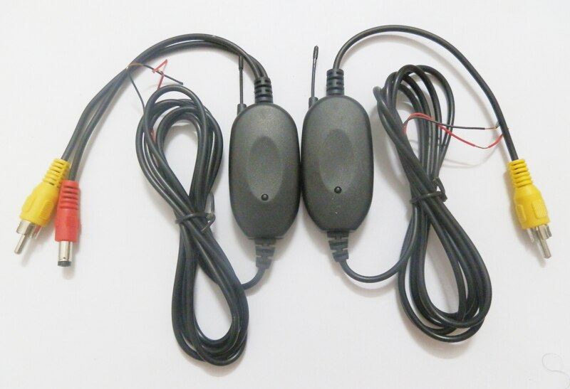2.4 Ghz senza fili RCA video AV Trasmettitore Ricevitore per la vista Posteriore di parcheggio tenere sotto controllo Della Macchina Fotografica DVD auto Lettore MP5 per Portatile GPS