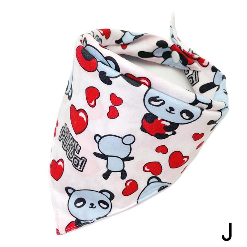 Slabbers Dubbele Katoen Slabbetjes Cartoon Animal Gedrukt Kleding Katoen Bib Handdoek Voeden Bandana Speeksel Patroon Schort V9u4: J