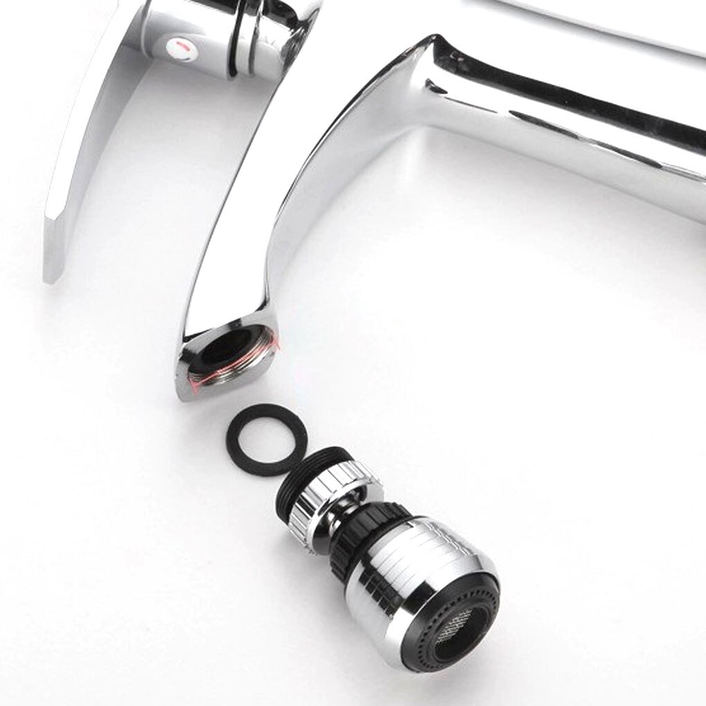 Kraan Douche Beluchter Filter Mesh Mondstuk Hydrofoor Besparing Apparaat 360 Graden Draaibare Keuken Badkamer Kraan Connector