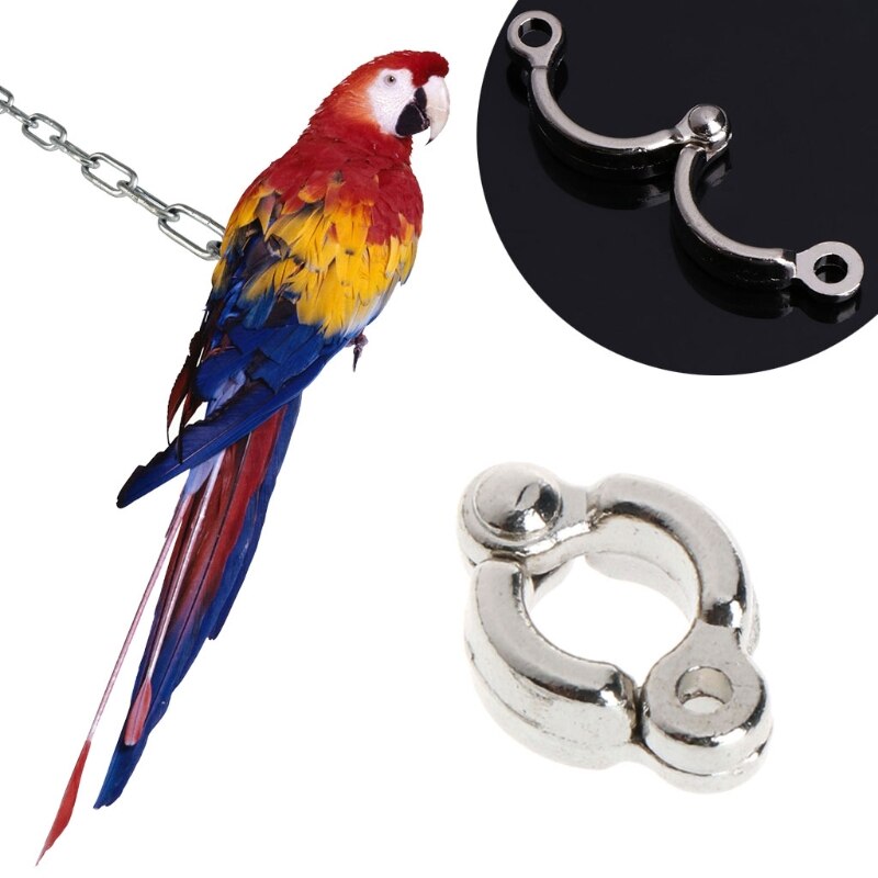 Anneau de patte de perroquet oiseau corde volante, anneau de pied, accessoires d&#39;extérieur