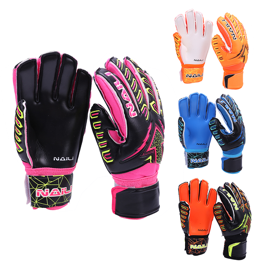 Voetbal Keeper Handschoenen Verdikte Professionele Bescherming Volwassenen Tiener Keeper Goalie Handschoenen