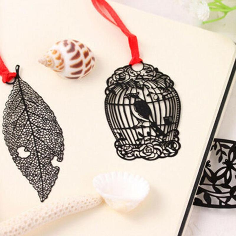 Chinesischen Traditionellen Stil Lesezeichen Diy Kawaii Schmetterling Vogel KäFeige Feder Blume Metall Lesezeichen Für Buch Kreative Schreibwaren