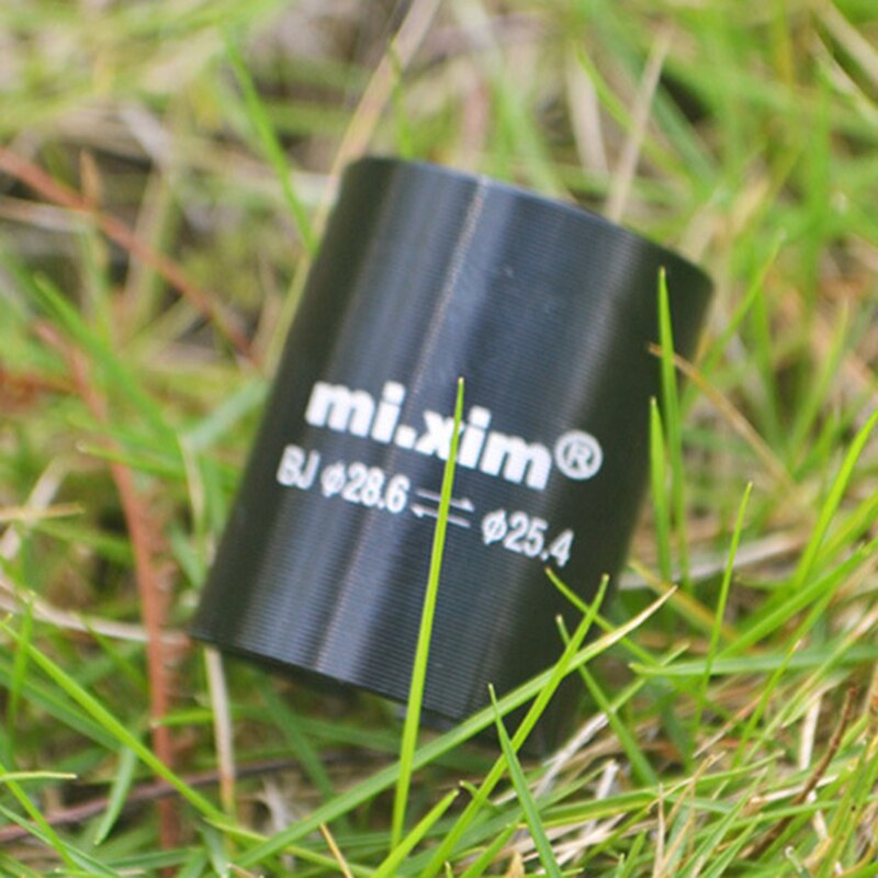 Vélo tige réducteur cale anneau Variable convertir Tube adaptateur 28.6 à 25.4mm noir