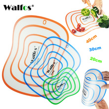 Walfos Nonsslip Flexibele Keuken Board Hakblok Vlees Groente Fruit Snijplank Koken Tool Gadget Keuken Accessoires