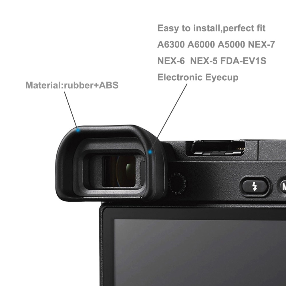 LXH EP10 Eyecup Eye Cup Eyepiece Viewfinder For SONY NEX-6 NEX-7 a6300 A6000 A7000 ILCE-6000 NEX-5N Replaces Sony ESFDA-EP10