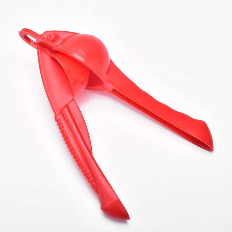 Manual lemon fruit juicer machine orange squeezer kitchen tools hand squeezer vitamer blender portable mini juice maker machine: red
