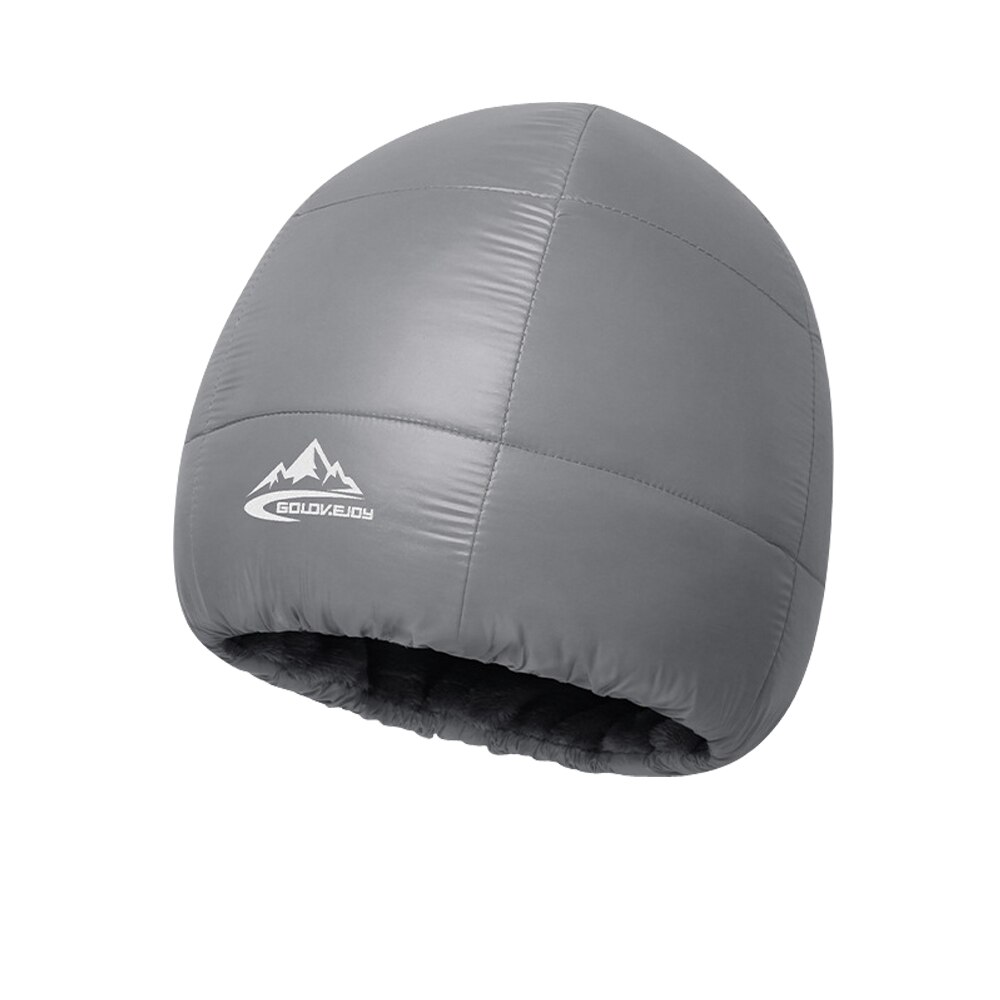 L.Mirror 1 Uds. Gorro de invierno para esquiar resistente al viento y al agua al aire libre, gorro de terciopelo para esquiar y esquiar, accesorios para esquiar al aire libre: Dark gray