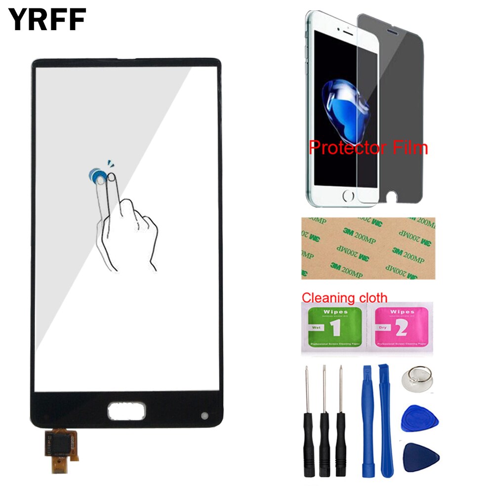 Mobiele Touch Screen Voor Elefoon S8 Sensor Touch Screen Touchscreen Perfecte Reparatie Onderdelen Touch Panel Gereedschap Lijm: Black With Tools