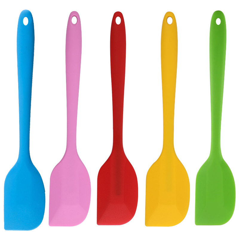 28cm crème bakschrapers antiaanbak siliconen spatel keuken deegmixers salade cakemixer boter beslag taarten kookgereedschap