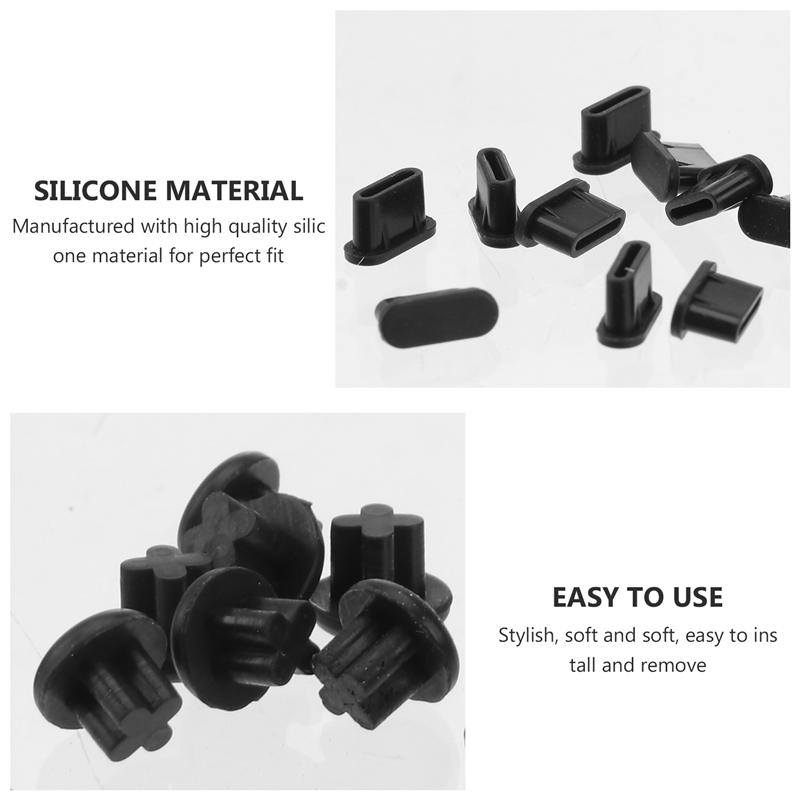 10 coppie tipo C porta di ricarica per telefono 3.5mm Jack per auricolari Sim Card USB C spina antipolvere per Samsung S10 S9 S8 nota 8 9 Huawei P10 P20