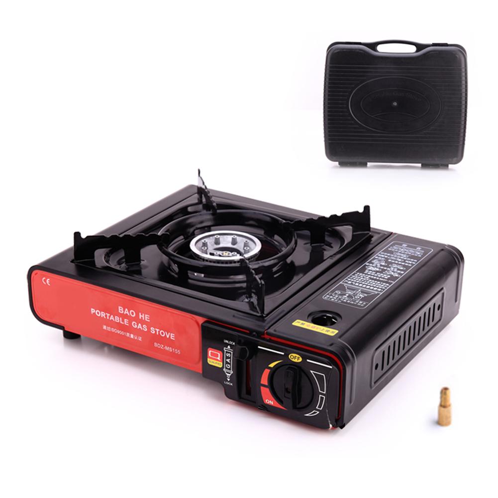 Portable Butane Gas Stove with Carrying Case for Camping: Dualuse model