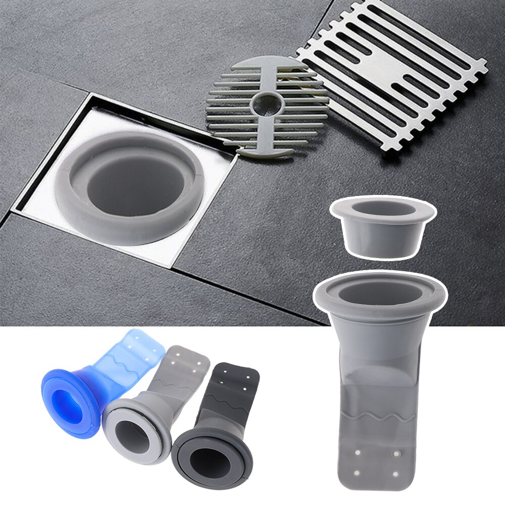 Kitchen Bathroom Silicone Floor Drain Odor-proof Leak Core Down The Water Pipe Draininner Sewer Seal Toilet Backflow Preventer