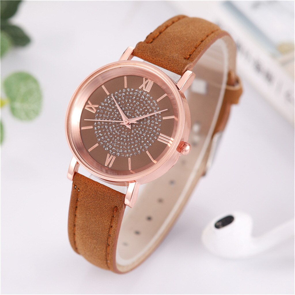 Luxe Horloges Quartz Horloge Roestvrij Staal Wijzerplaat Casual Bracele Horloge Rose Goud Waterdicht Dames Horloge Klok