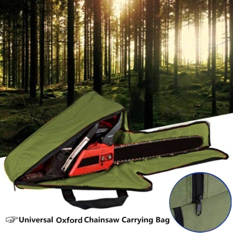 18" Chainsaw Bag Carrying Case Portable Protection Fit for Chainsaw Storage Bag Oxford