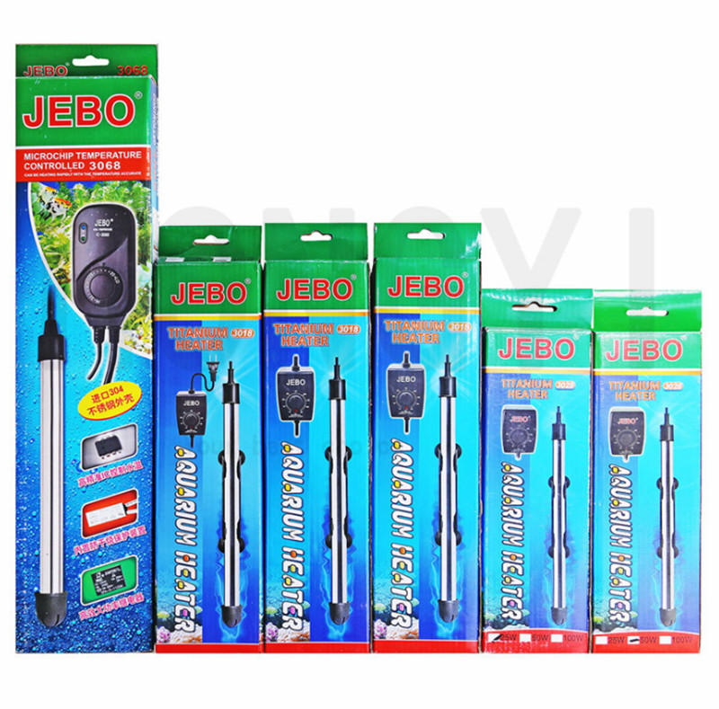 JEBO 3028 Edelstahl Körper Wasser Einstellbare Temperatur Thermostat Heizung Stange für Aquarien Fisch Panzer