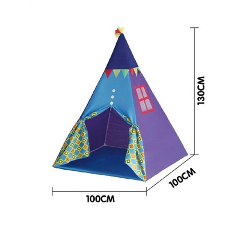 Indyjski namiot robić zabawy kryty gra na świeżym powietrzu dom przenośny składany namiot księżniczki dziewczyny chłopcy bawią się gra fabularna zabawka dla dzieci dzieci