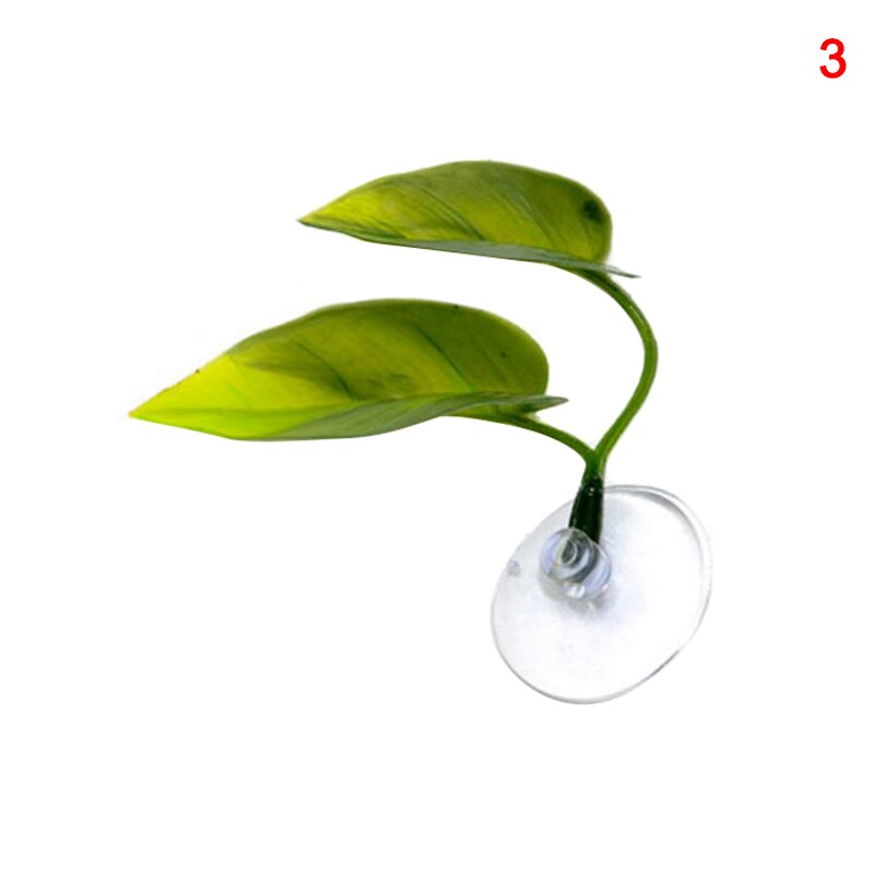 Double-Layered Simulation Ornamental Leaf Betta Fish Rest Spawning Leaf Betta Fish Bed Hammock for Fish Tank Aquarium JA55: 3