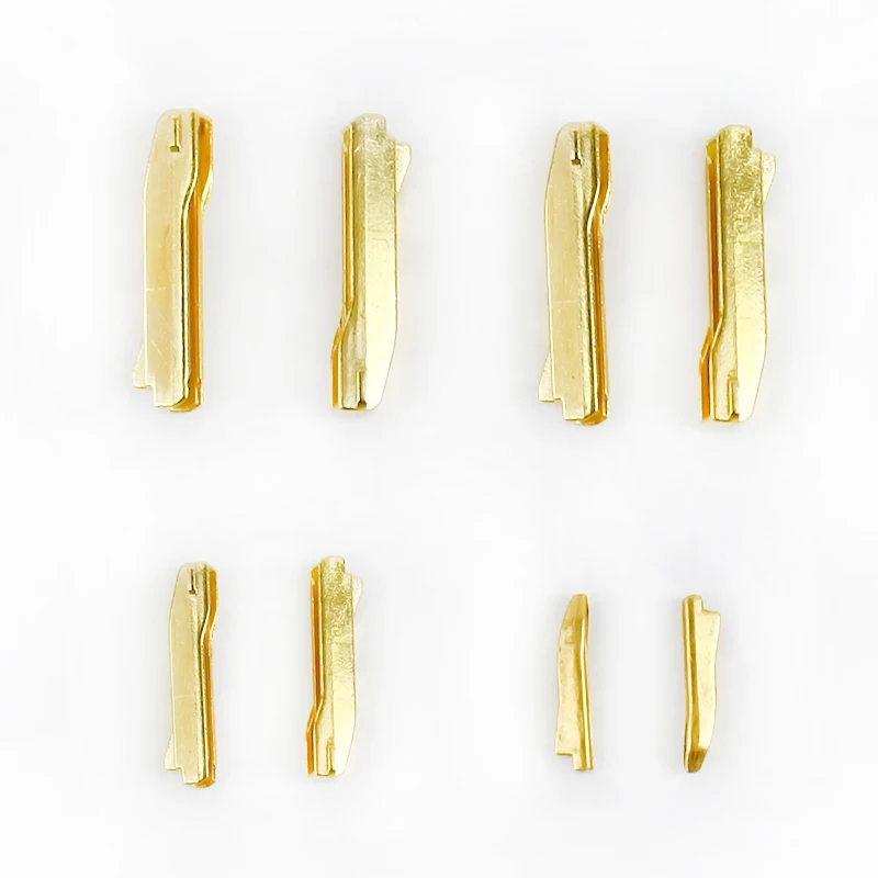 20/40sets 3# 5# 8# 10# Double Open Zipper Latch Repair Kits Tool for Zippers Non-slip Stopper Coat Metal Two-way Zip Plug Buckle
