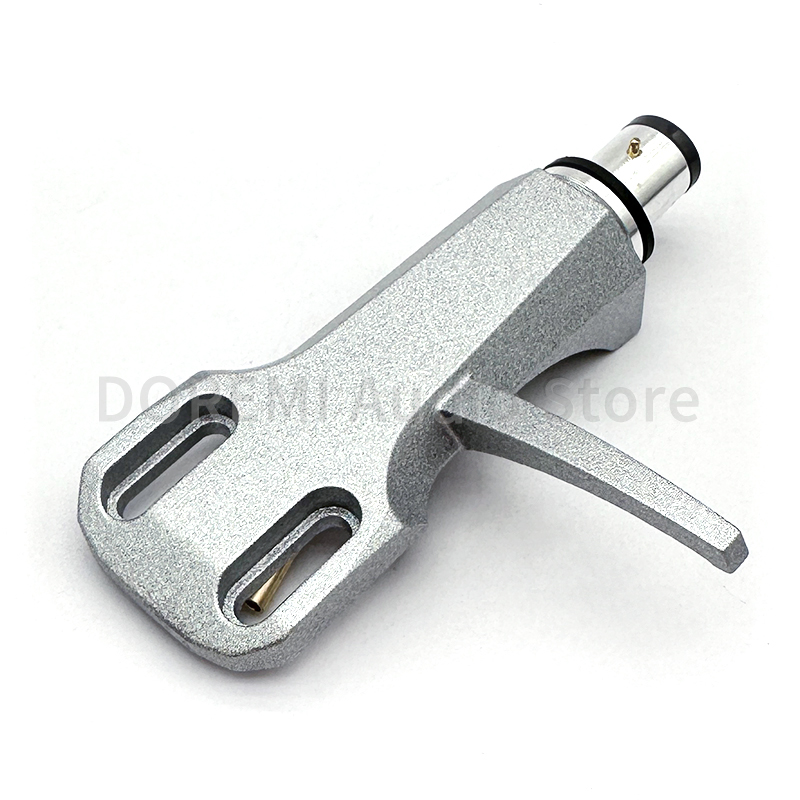 Cabezal de cartucho de tocadiscos para reproductor de discos de vinilo LP, fonógrafo, cartucho magnético móvil, soporte Universal para cartuchos de vinilo: Beige