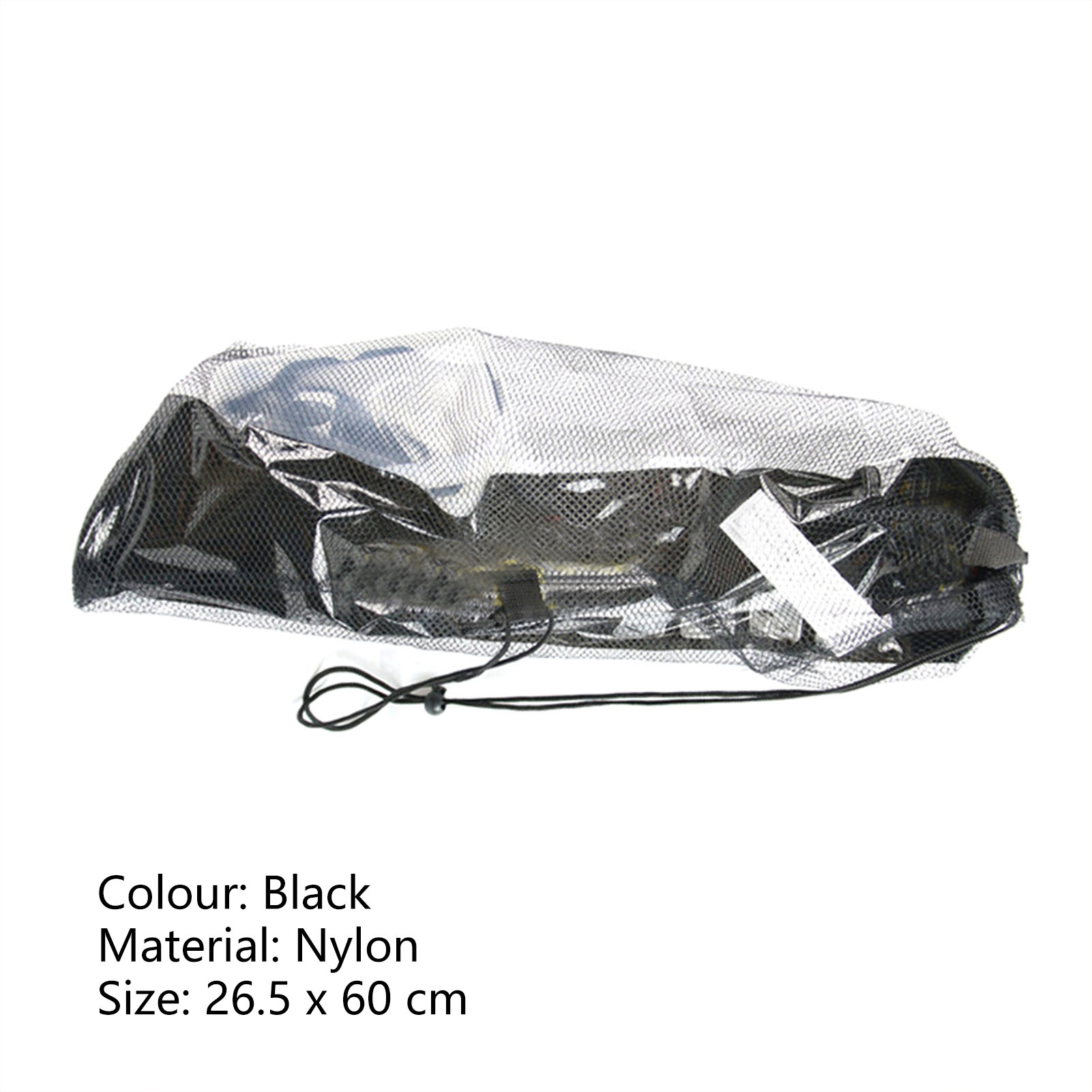 Duiken Trekkoord Mesh Tas Duiknet Tas Met Veilige Trekkoord Sluiting Voor Duiken Snorkelen Onder Water