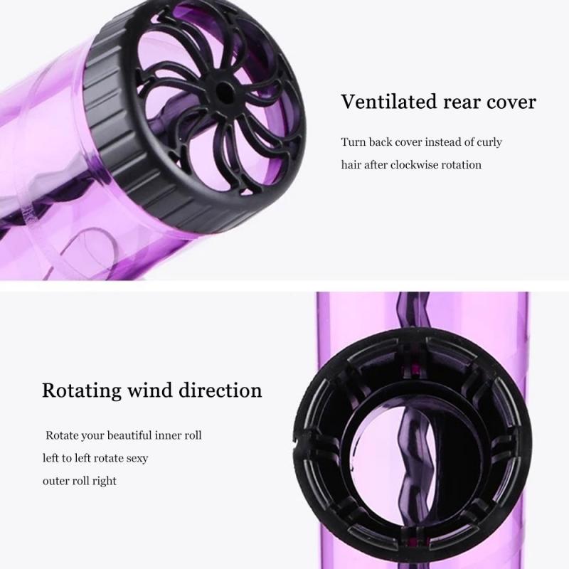 Magie Luft curler Haar Trockner Perfekte Locken Diffusor Wind Dreh Rolle Schnelle Und Einfache Multifunktions Haar Rolle Haar Blasen Abdeckung