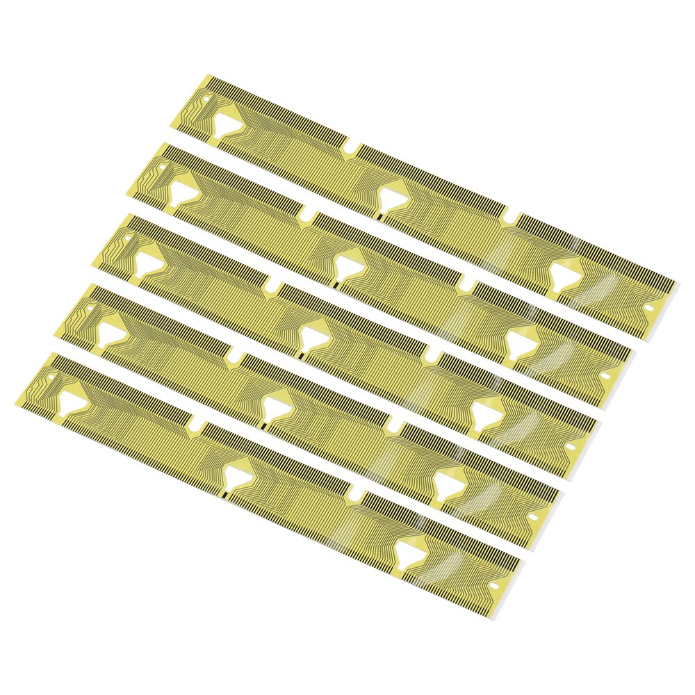 5/10/20pcs/lot LCD Cluster Pixel Repair For BM*W E38 SPEEDOMETER PIXEL REPAIR RIBBON CABLE Car Dashboard Dead PIXEL TOOL: golden 5pcs