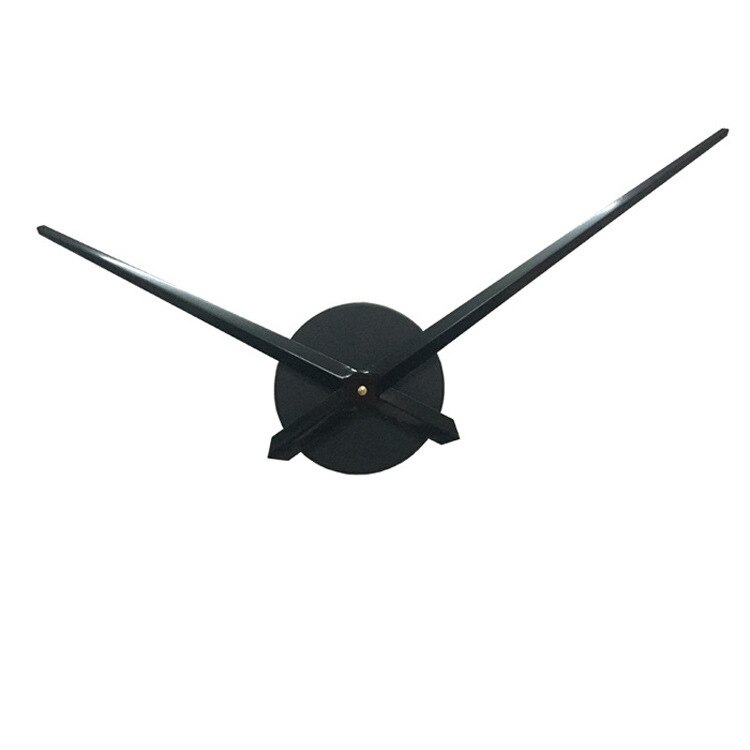 47 Inch Clock Movement Wall Clock Large Pointer, Watch Movement Extra Large Wall Clock Accessories: Black pointer