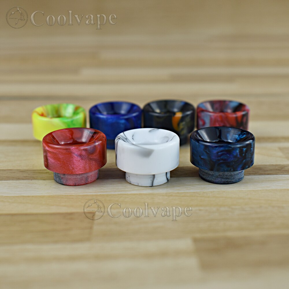 WOLF COOLVAPE Vape accessori 810 Drip Tip resina serbatoio per sigaretta elettronica bocchino per profilo RDA rivelazione GEN 2 RDA RDA rta