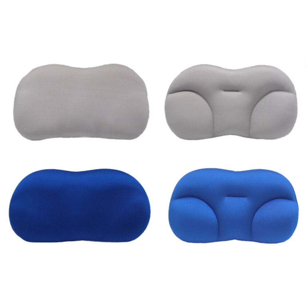 50*30*10cm-ronda nube almohada multifuncional huevo almohada Color sólido Super suave almohada para el cuello de Textiles para el hogar