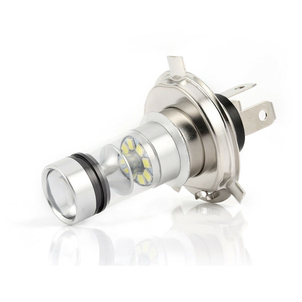 12v auto bil strålkastare lampa dimljus glödlampa  h4 led 6000k 100w 20 led super ljusa strålkastare bil styling bil ljuskälla