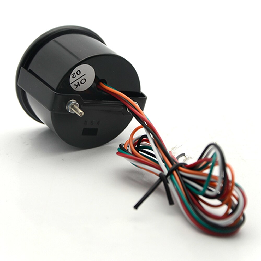 Dragon Gauge Universal 2" 52mm Exhaust Gas Temperature Gauge Blue/Red Dual Led Color Digital LED Light Gauge Meter