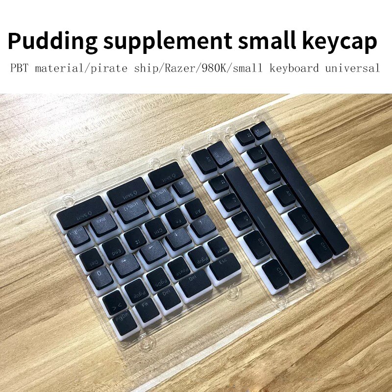 Teclas PBT OEM Pudding para Teclado mecánico de videojuegos, miniteclado transparente ISO, 154 teclas, francés/español