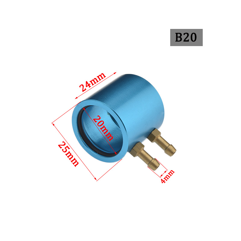 RC Stiefel Gute Aluminium CNC Marine Motor- Wasserkühlung Jacke für RC Stiefel B20/B36/B40 Ich würde 20/36/40mm Bürstenlosen Motor-: Licht Grün