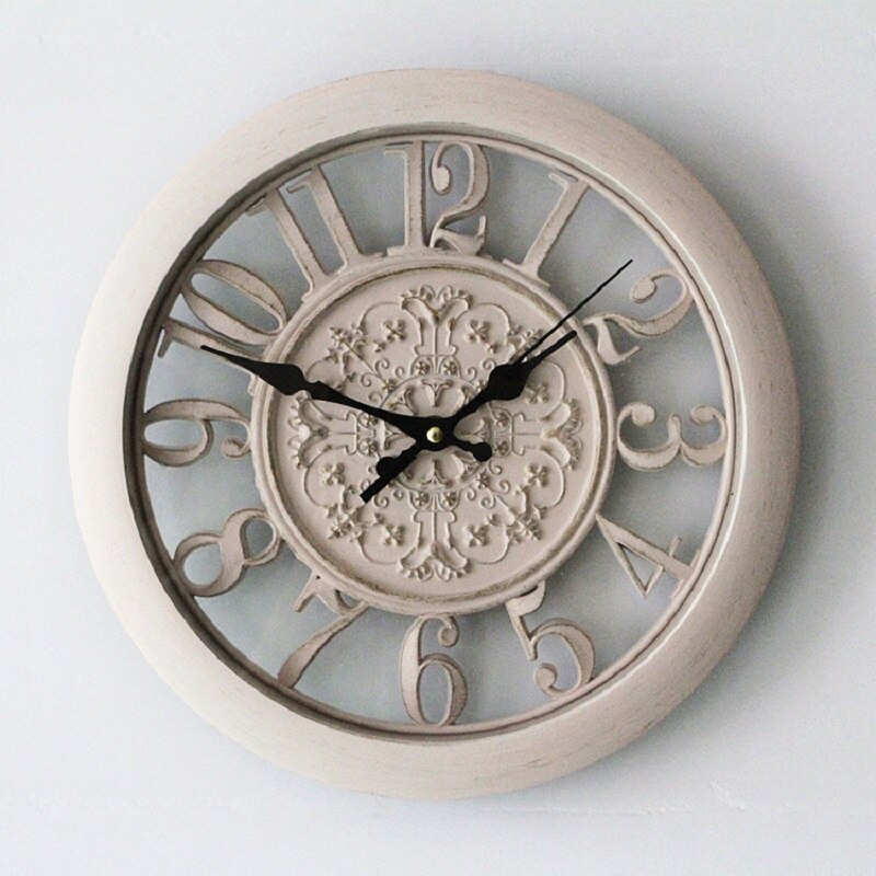 Meijswxj 3d vægur saat ur reloj de pared duvar saati vintage digitale vægure stue vægdekoration forsyninger: Lyserød