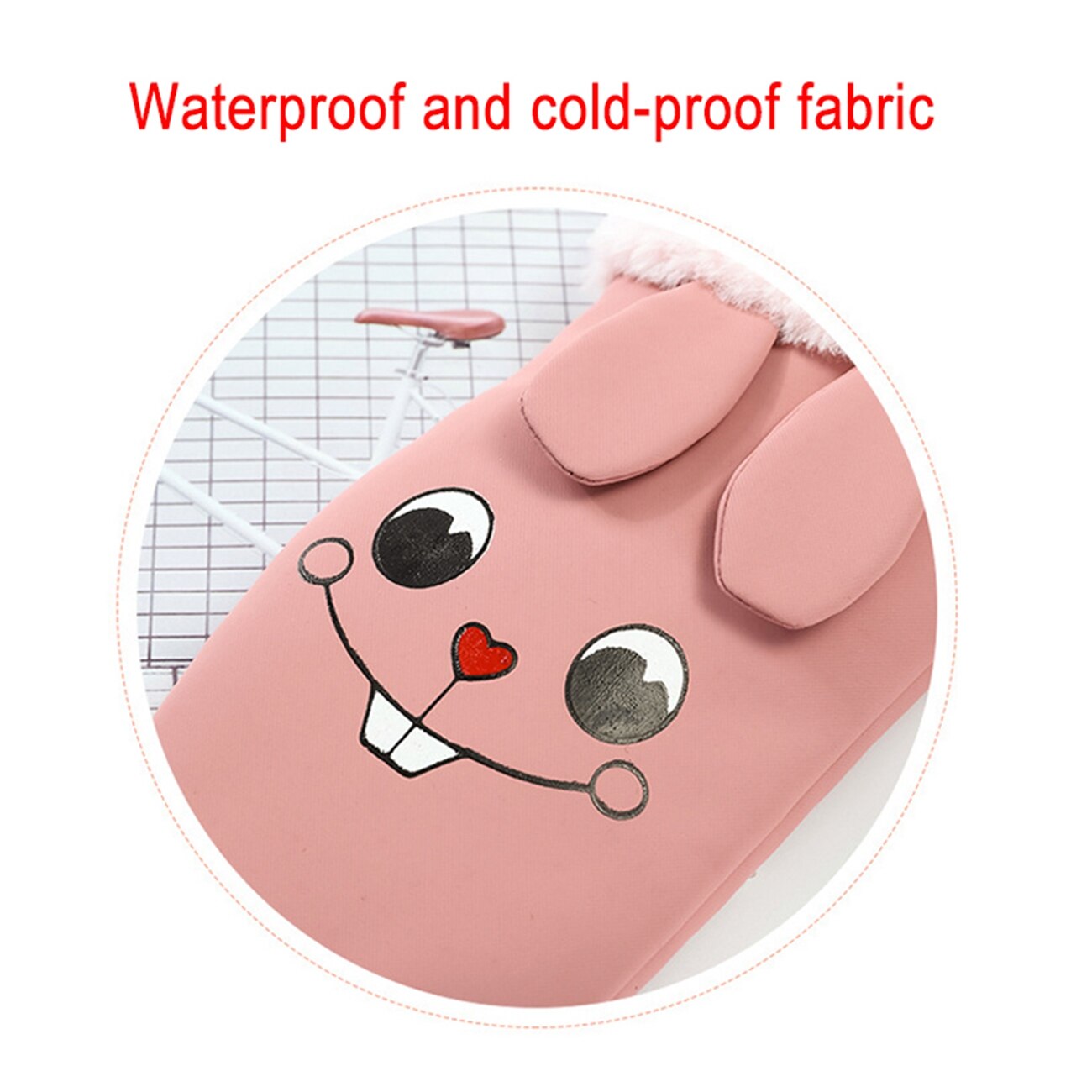 1 Paar Cartoon Kids Ski Wanten Handschoenen Waterdicht Warm Thicken Sneeuw Handschoenen Voor Winter Outdoor Activiteiten